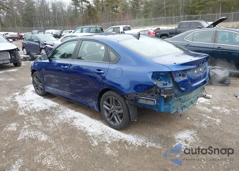 2021 Kia Forte Gt-Line из США, поврежденный, VIN 3KPF34AD3ME423923